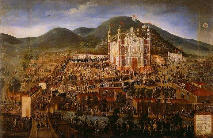 Painting of Basilica of Our Lady of Guadalupe